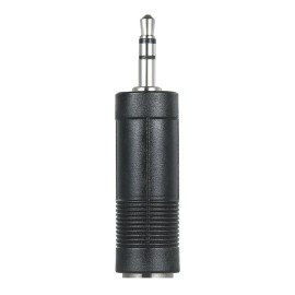 6.35mm Female to 3.5mm TRS Male Stereo Audio Adapter 6.35mm to 3.5mm Converter for Headphone Amplifier, Plastic