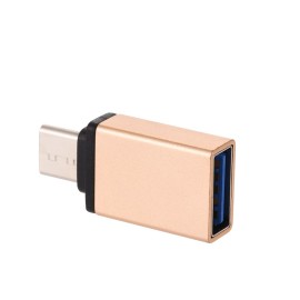 USB-C to USB 3.0 Adapter USB Type C Male to USB A Female OTG Converter Aluminum Alloy Replacement for Macbook for Xiaomi Mi5 Mi6 for Samsung Galaxy S8 Plus for Huawei