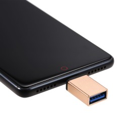 USB-C to USB 3.0 Adapter USB Type C Male to USB A Female OTG Converter Aluminum Alloy Replacement for Macbook for Xiaomi Mi5 Mi6 for Samsung Galaxy S8 Plus for Huawei