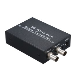 SDI to VGA Audio Converter with 3G Signal 1080P Scaler Converter Compatible with 3G/HD/SDI