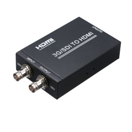 3G SDI TO HD+SDI Converter with Power Supply Full HD 1080P SDI TO HD-SDI and 3G-SDI Signal Display