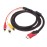 HD RCA Audio Video Cable HD to 3 RCA Male AV Wire Cord 1.5M DV MP4 Convertor