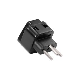 High Quality Swiss Embedded Conversion Plug 5-hole Adaptor Plug Swiss Plug to Universal Socket Travel Plug Adapter Black