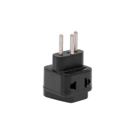 High Quality Swiss Embedded Conversion Plug 5-hole Adaptor Plug Swiss Plug to Universal Socket Travel Plug Adapter Black