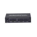 NK-T32 3 In 2 Out Toslink Cable Switch Splitter SPDIF/TOSLINK Optical Audio 3x2 Switcher SPDIF Splitter With IR Remote Control