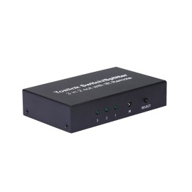 NK-T32 3 In 2 Out Toslink Cable Switch Splitter SPDIF/TOSLINK Optical Audio 3x2 Switcher SPDIF Splitter With IR Remote Control
