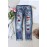 Christmas Plaid Patchwork Distressed Jeans