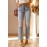 Sky Blue Light Wash Ripped High Waist Straight Leg Jeans