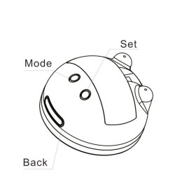 Digital Alarm Clock Makeup Mirror Mini Portable Multi-Function LED Display Clock Night Light