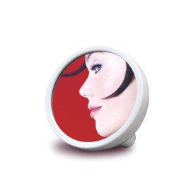 Digital Alarm Clock Makeup Mirror Mini Portable Multi-Function LED Display Clock Night Light