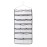 Dual-Sided Hanging Closet Organizer 42 Pockets Jewelry Organizer Storage Bag with Hanger
