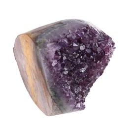 Dark Purple Amethyst Geode Natural Amethyst Crystal Geode Cluster Healing Stone