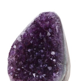 Dark Purple Amethyst Geode Natural Amethyst Crystal Geode Cluster Healing Stone