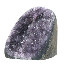 Dark Purple Amethyst Geode Natural Amethyst Crystal Geode Cluster Healing Stone