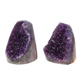 Dark Purple Amethyst Geode Natural Amethyst Crystal Geode Cluster Healing Stone