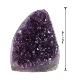 Dark Purple Amethyst Geode Natural Amethyst Crystal Geode Cluster Healing Stone