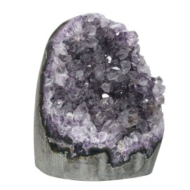 Dark Purple Amethyst Geode Natural Amethyst Crystal Geode Cluster Healing Stone