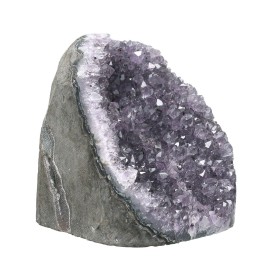 Dark Purple Amethyst Geode Natural Amethyst Crystal Geode Cluster Healing Stone
