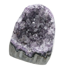 Dark Purple Amethyst Geode Natural Amethyst Crystal Geode Cluster Healing Stone