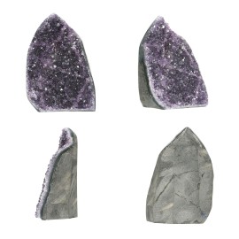 Dark Purple Amethyst Geode Natural Amethyst Crystal Geode Cluster Healing Stone
