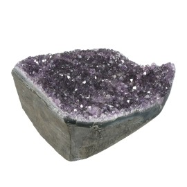 Dark Purple Amethyst Geode Natural Amethyst Crystal Geode Cluster Healing Stone