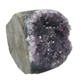 Dark Purple Amethyst Geode Natural Amethyst Crystal Geode Cluster Healing Stone