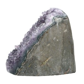 Dark Purple Amethyst Geode Natural Amethyst Crystal Geode Cluster Healing Stone