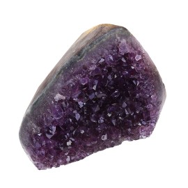 Dark Purple Amethyst Geode Natural Amethyst Crystal Geode Cluster Healing Stone