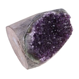 Dark Purple Amethyst Geode Natural Amethyst Crystal Geode Cluster Healing Stone
