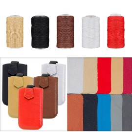 30pcs Leather Tool Kit Leather Working Tools Basic Leather Sewing Repair Kit Hand Sewing Needles Awl for Leather Shoes Bag Belt Repairing Stitching
