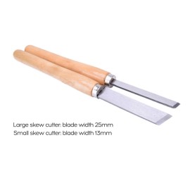 8Pcs Wood Lathe Chisel Set Turning Tools Woodworking Gouge Skew Parting Spear