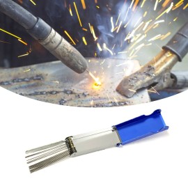 13 in 1 Welding Torch Nozzle Tip Cleaner Blue Metal Shell for Soldering