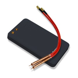 6 Gears Adjustable Mini Spot-Welding Machine with Type-C Interface Quick-Release Pens for DIY 18650 Lithium Battery 0.1-.015mm Nickel Sheet