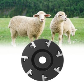 Livestock Hoof Trimming Disc Plate Hoof Trimming Discs Hoof Grinding Discs Claws Hoof Care Tool with 7 Blades