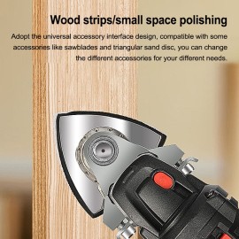 Angle Grinder Refit To Polishing Cutting Tool Accessories Set Wood Cutting Polishing Open Hole Metal Rust Removal Shovel Nails Wall Grinding Utility Modification Tool Set Multipurpose Household Woodworking Modification Tool Set for 100 Type Angle Grinder