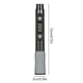SEQURE Mini Electric Soldering Iron with LED Digital Display Intelligent Soldering Iron Kit with 19V Power Supply Adapter