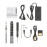 SEQURE Mini Electric Soldering Iron with LED Digital Display Intelligent Soldering Iron Kit with 19V Power Supply Adapter