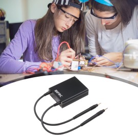 9 Gears Mini Spot-Welding Machine with Single-handed Welding Pen Intelligent DIY Spot-Welding Set for Lithium Battery EU Plug