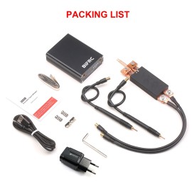 9 Gears Mini Spot-Welding Machine with Single-handed Welding Pen Intelligent DIY Spot-Welding Set for Lithium Battery EU Plug