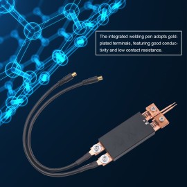 9 Gears Mini Spot-Welding Machine with Single-handed Welding Pen Intelligent DIY Spot-Welding Set for Lithium Battery EU Plug