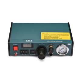 983A 220V Automatic Glue Dispenser Machine Professional Precise Dispensing Controller Glue Machine Digital Control Drip Glue Dropper Machine Precision Small Liquid Adhesive Gluing Appliance Automatic & Semi-automatic Operation