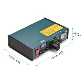 983A 220V Automatic Glue Dispenser Machine Professional Precise Dispensing Controller Glue Machine Digital Control Drip Glue Dropper Machine Precision Small Liquid Adhesive Gluing Appliance Automatic & Semi-automatic Operation