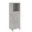 Bathroom Cabinet Concrete Grey 30x30x95 cm Chipboard