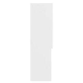 Washing Machine Cabinet White 70.5x25.5x90 cm