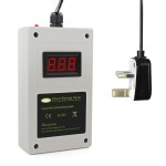Household Energy Saving Appliances White Intelligent Power Saver Box Smart LED Electricity Saving Device