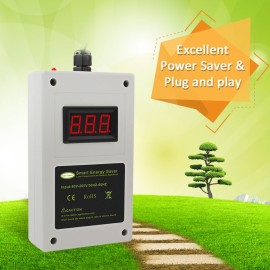 Household Energy Saving Appliances White Intelligent Power Saver Box Smart LED Electricity Saving Device