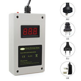 Household Energy Saving Appliances White Intelligent Power Saver Box Smart LED Electricity Saving Device