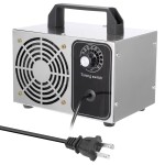 10g/h Portable Ozonator Air Filter Purifier Fan For Home Car Formaldehyde Remover