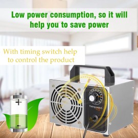10g/h Portable Ozonator Air Filter Purifier Fan For Home Car Formaldehyde Remover