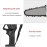 Mini Chainsaw 4-Inch Cordless Electric Protable Pruning Saw 24V Rechargeable Electric Woodworking Saws, One-Hand Pruning Shears Chainsaw for Garden Logging Tree Branch Wood Cutting, EU PLUG,(Two Types of Batteries)